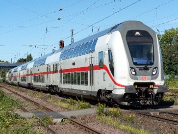 Ansicht Reisezug- und Personenwagen InterCity 2 DB AG