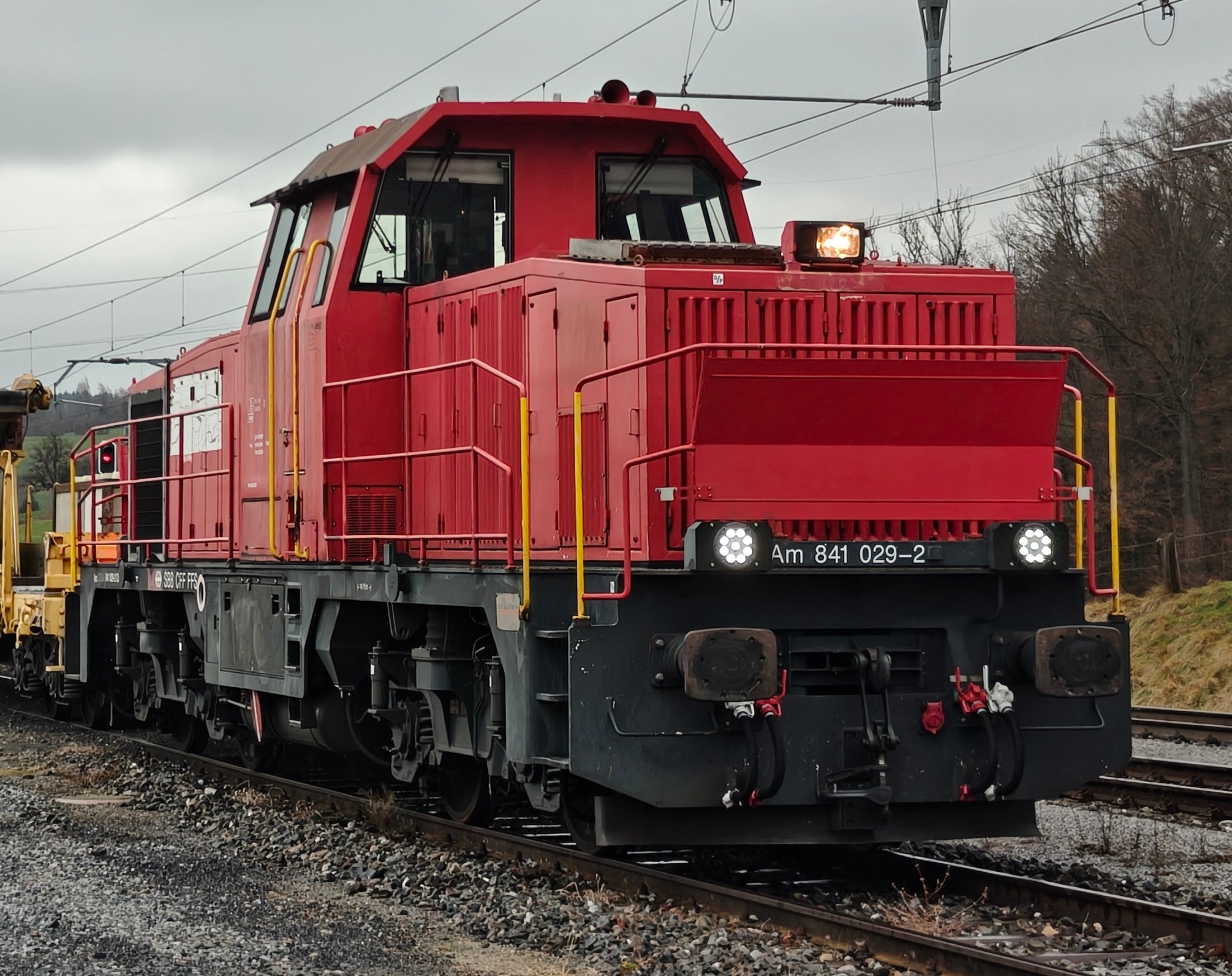 Hybrid-Triebfahrzeug der Baureihe Am 841 TR AG 