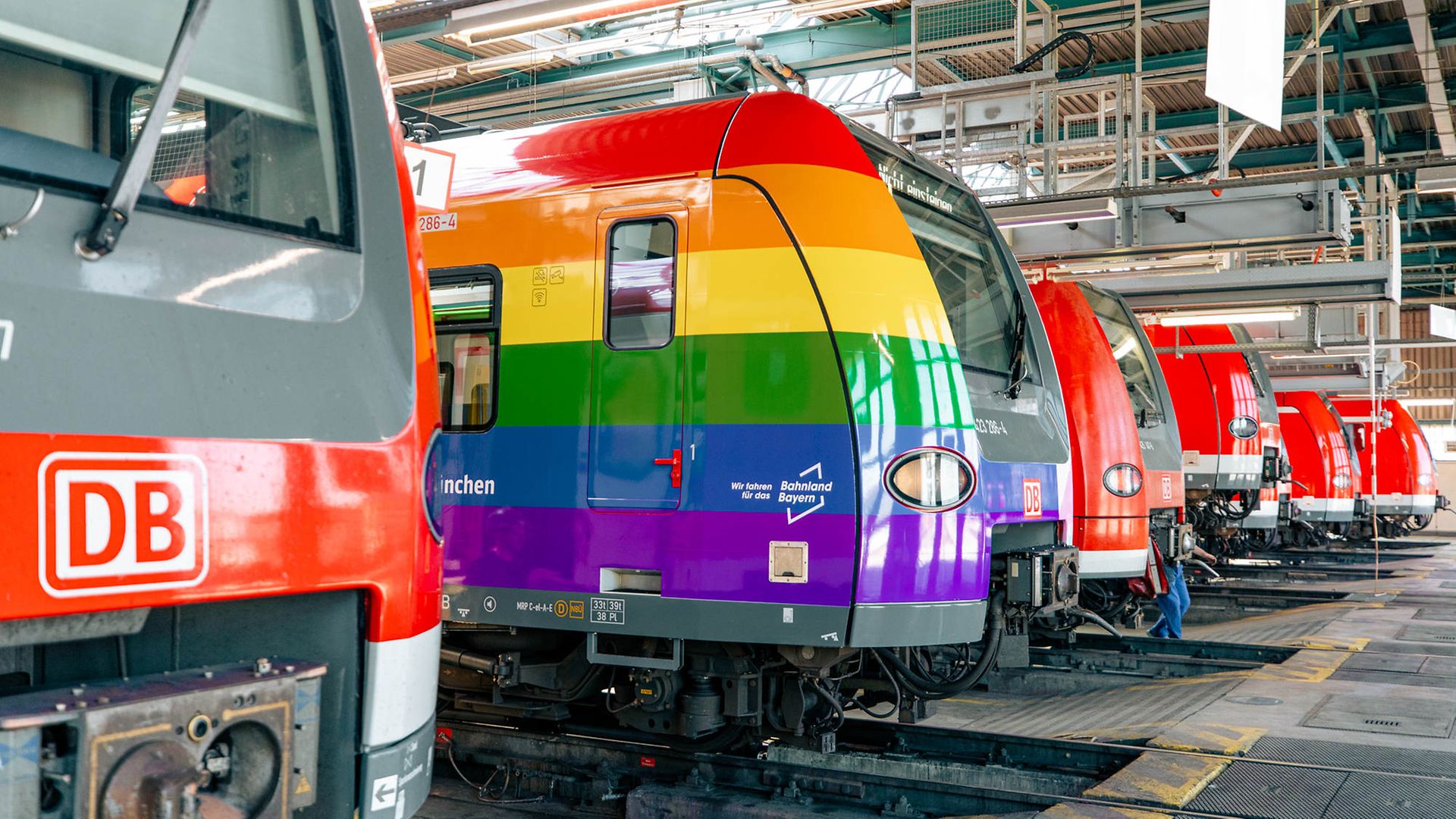 Zug der Vielfalt der S-Bahn München