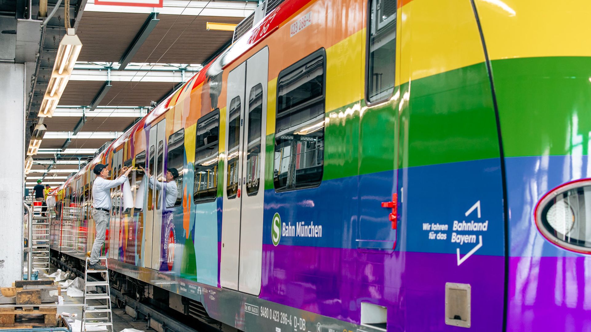 Zug der Vielfalt der S-Bahn München