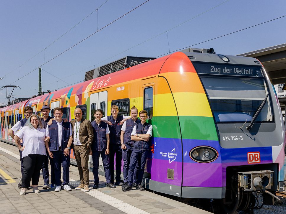 Zug der Vielfalt der S-Bahn München