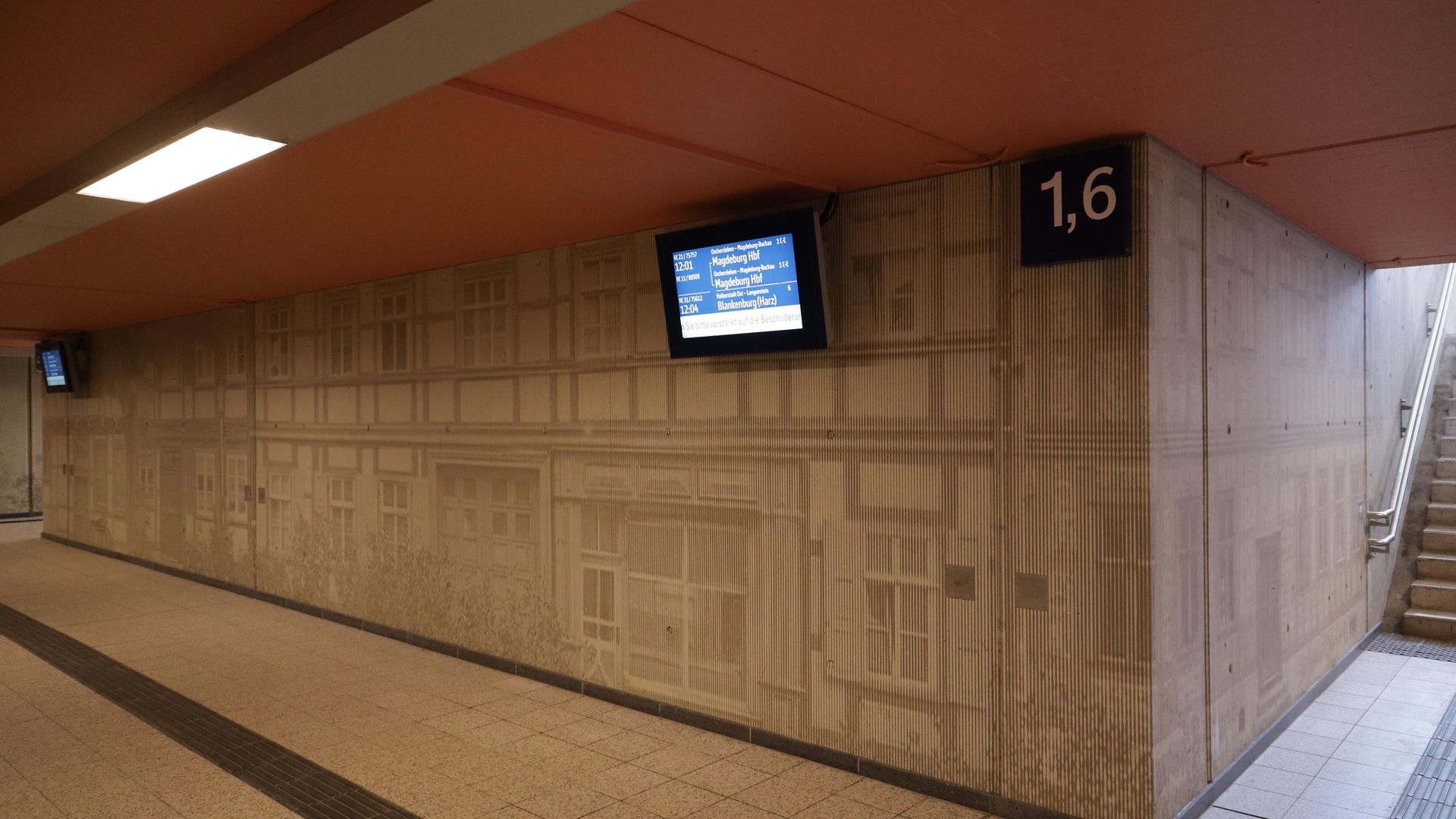 Bahnhof Halberstadt - Personenunterführung