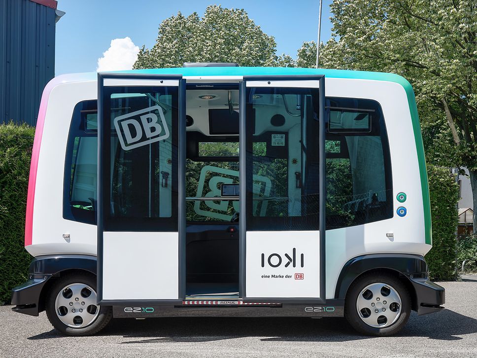 Our first autonomous bus is on the road in Bad Birnbach.