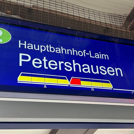 DB Lighgate zeigt jetzt in München die Auslastung der nächsten S-Bahn in Echtzeit