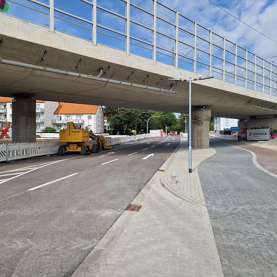Die Alexanderstraße in Oldenburg wird wieder freigegeben