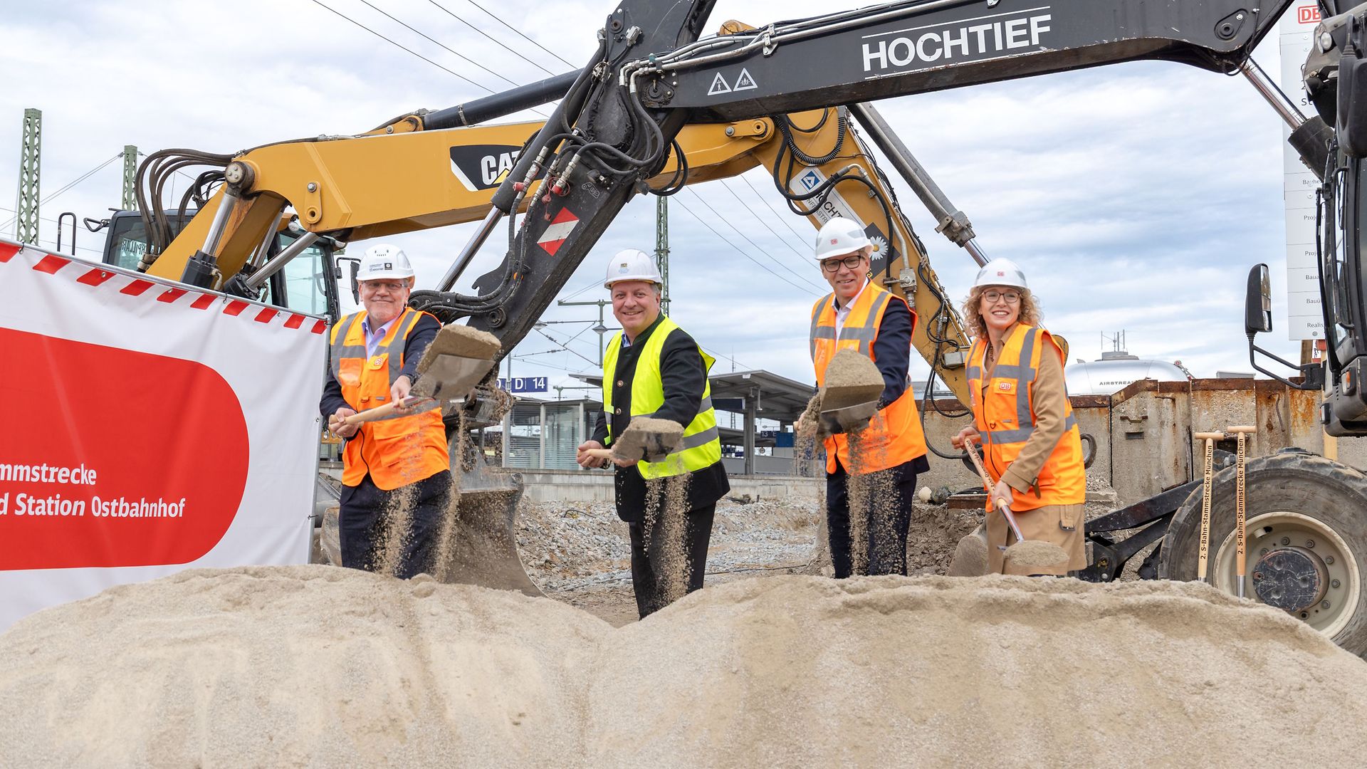 Spatenstich Ostabschnitt 2. Stammstrecke