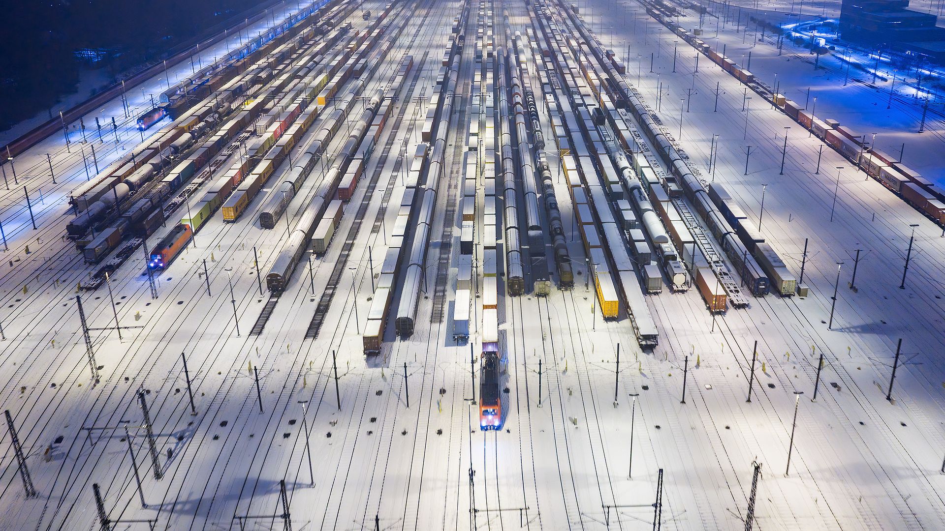 Winter in Maschen Rbf