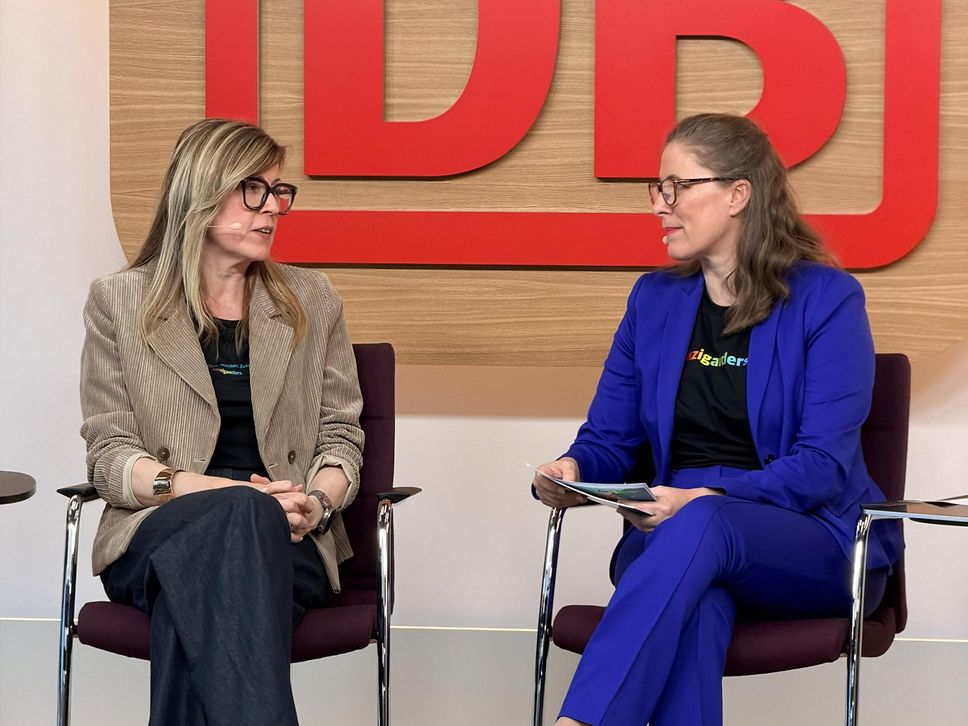 Christine Epler und Susanne Küspert im Dialog