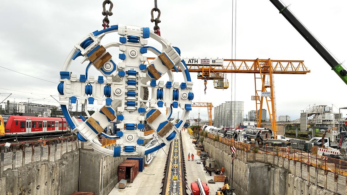 Tunnelbaumaschine Schneidrad