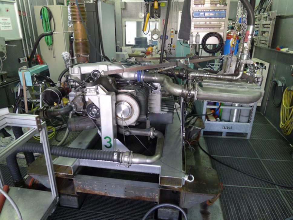 MTU 6H 1800 R82 auf dem Prüfstand