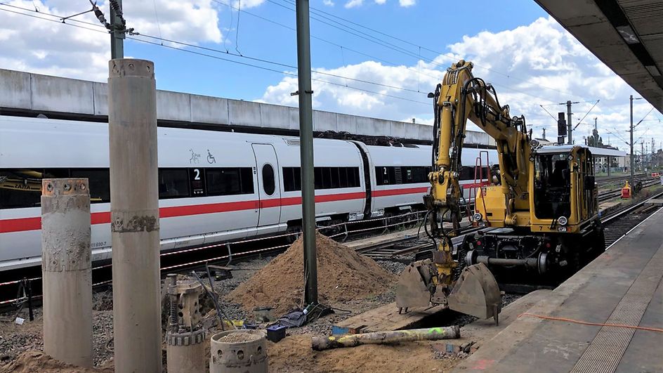 Bauarbeiten Hannover Hbf